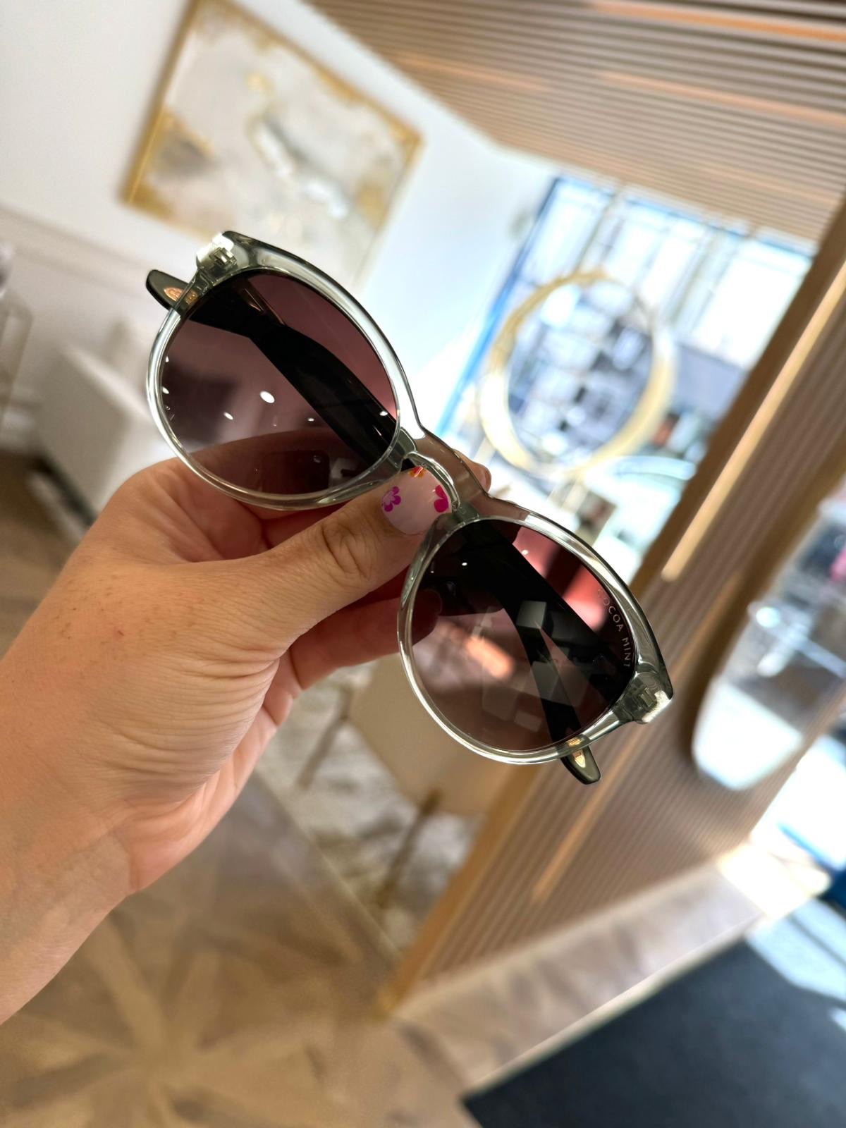 Cocoa Mint sunglasses at Edwards & Walker Opticians Doncaster